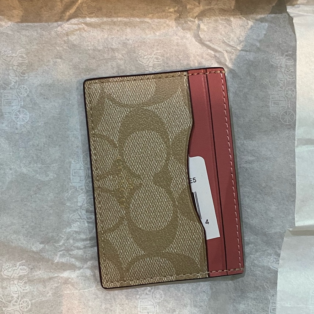 Coach cardholder